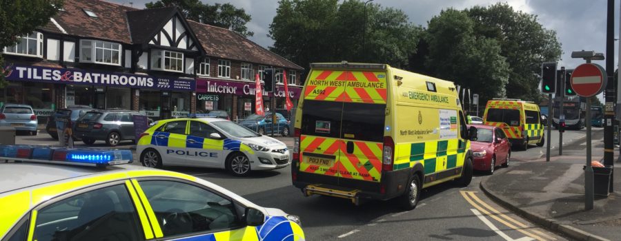 Driver comes forward after woman was injured in collision on A56