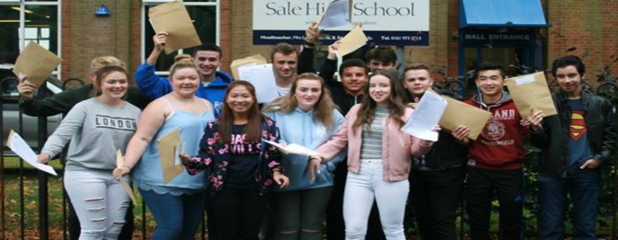 Sale High pupils achieve record GCSE results – 60% get at least five A*-Cs