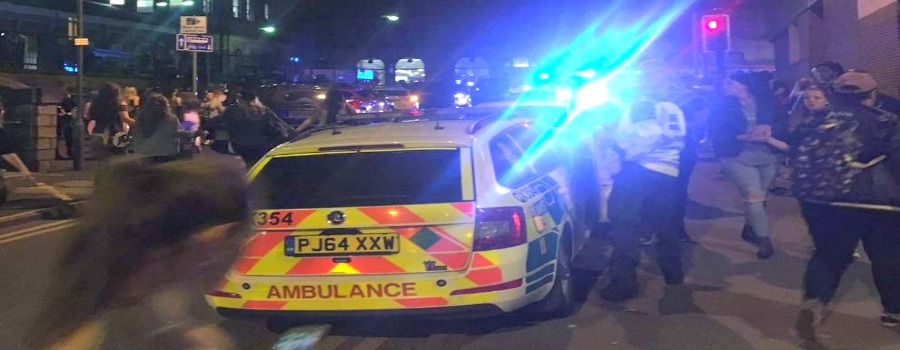 Nineteen people dead and 50 injured at  explosion Manchester Arena tonight