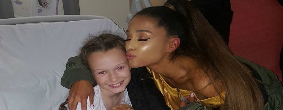 Ariana’s surprise hospital visit to young fans is the best tonic for girls injured in Manchester Arena attack
