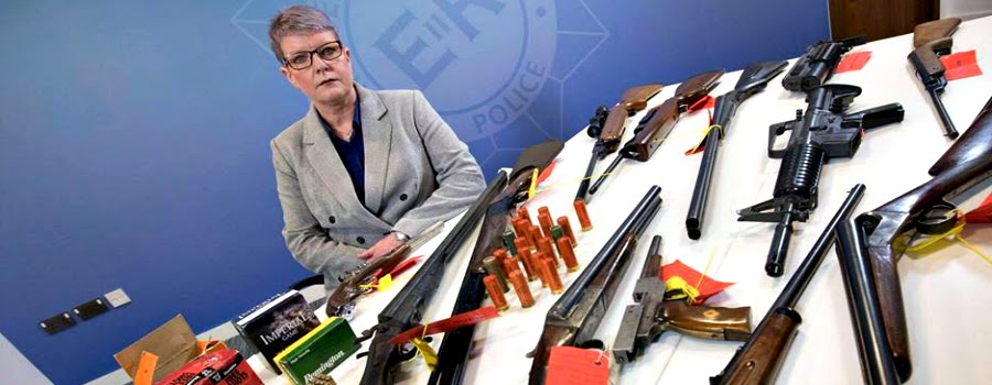 Guns amnesty hailed a success by police in a video message