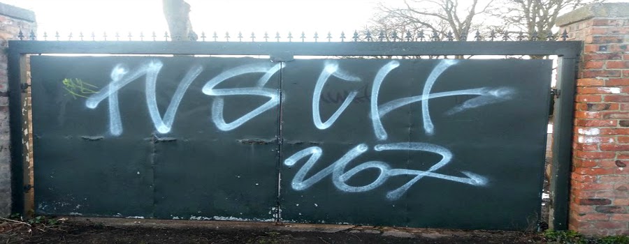 Sale Today readers are asked  –  do you know the identity of this graffiti vandal?