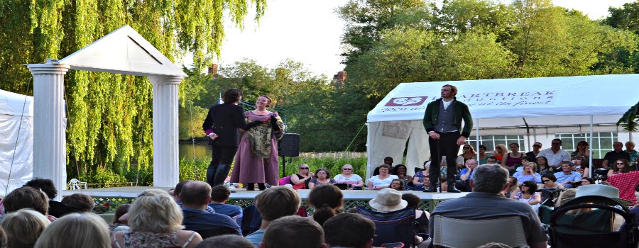 Stand by for Mr Darcy – whatever the weather in Walkden Gardens…