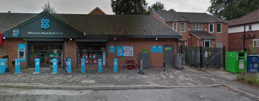 Armed gang threaten Co-op staff and customers during raid at Brooklands shop