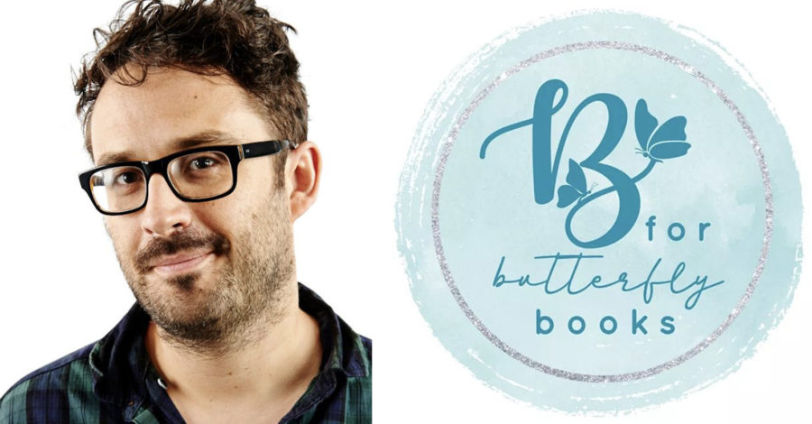 Tim Clare at B for Butterfly Books