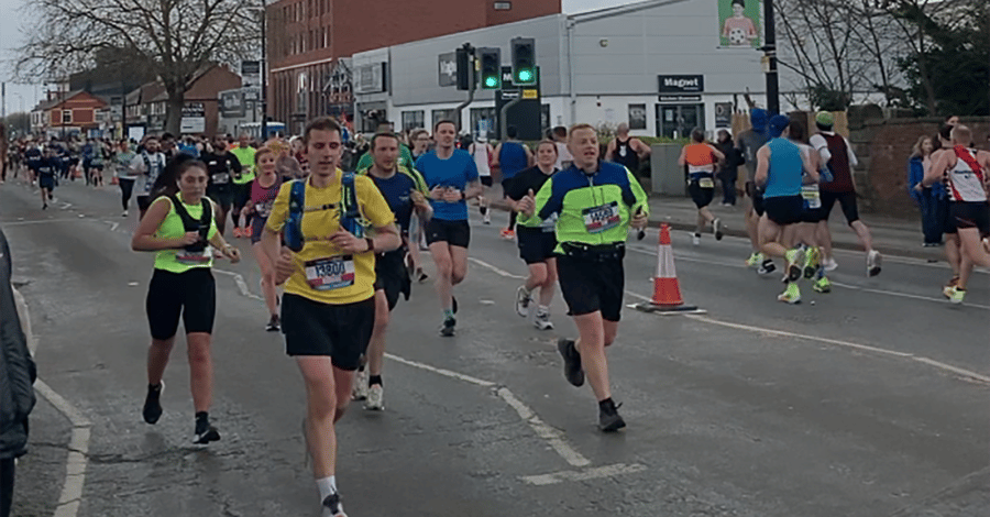 Manchester Marathon, Cross Street Sale