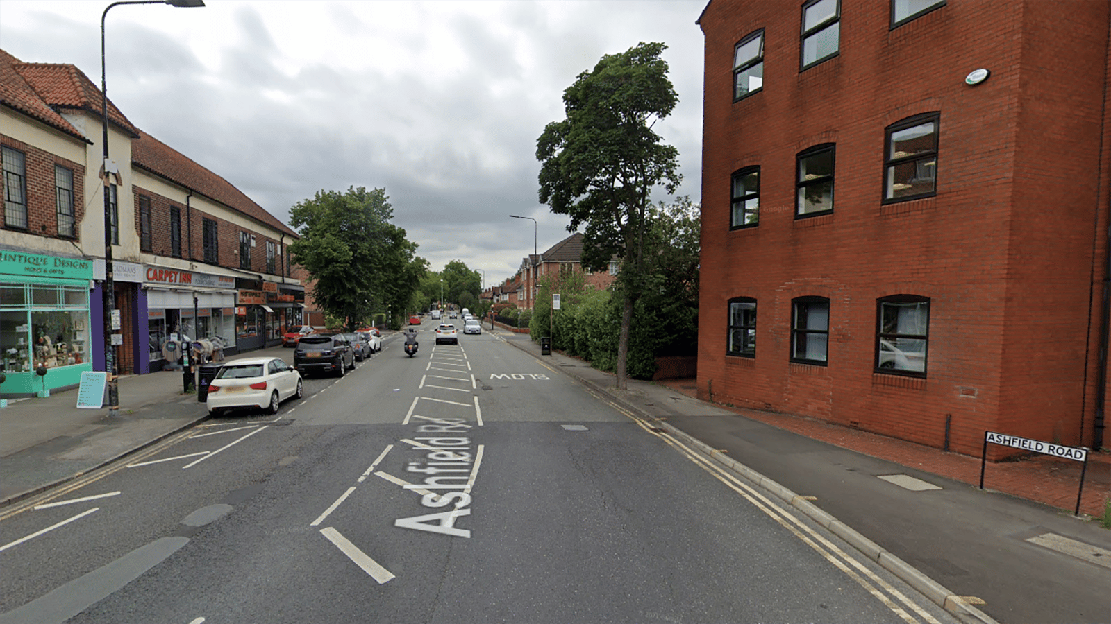 Ashfield Road, Sale [image: Google Maps]