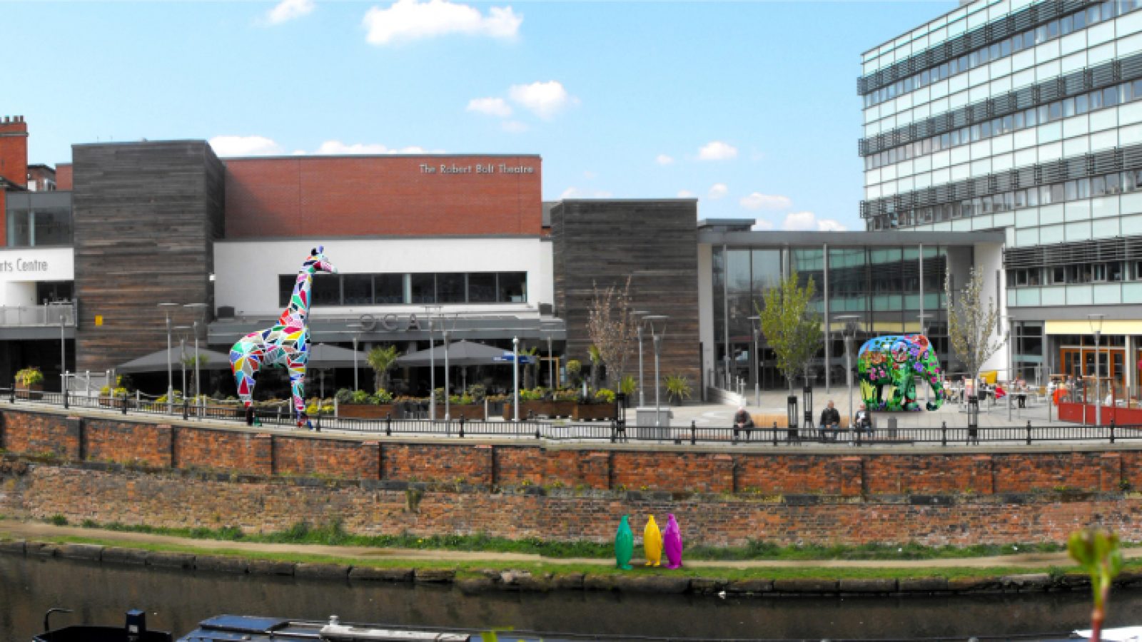 The Arts Centre on the Canal side in Sale